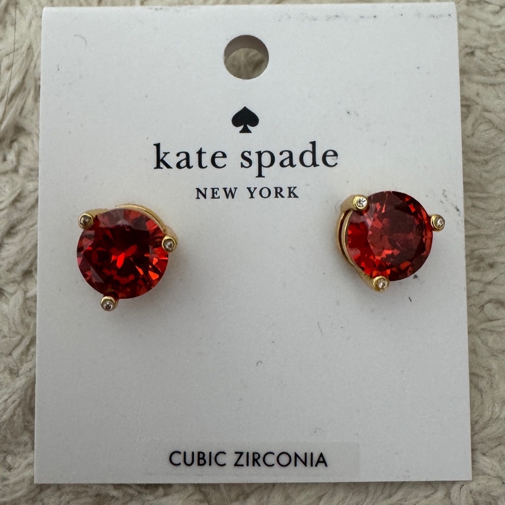 large gem stud earrings